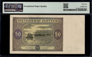 Poland. 1946 50 Zlotych Prefix S