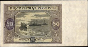Poland. 1946 50 Zlotych Prefix S