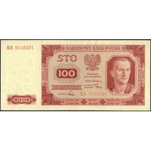 Poland. 1948 100 Zlotych Prefix KE