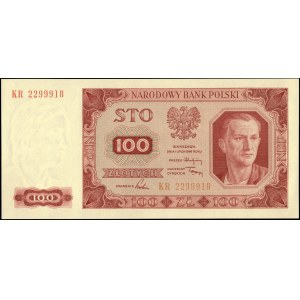 Poland. 1948 100 Zlotych Prefix KR