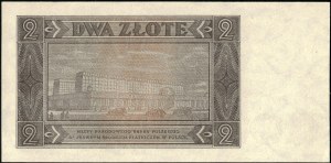 Poland. 1948 2 Zlote Prefix CF