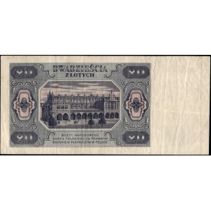 Poland. 1948 20 Zlotych Prefix C