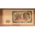 Poland. 1948-65 Album z banknotami Prefix Zestaw wzorow