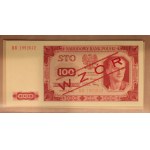 Poland. 1948-65 Album z banknotami Prefix Zestaw wzorow