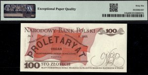 Poland. 1975 100 Zlotych Prefix C