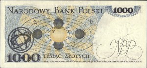 Poland. 1975 1000 Zlotych Prefix BH