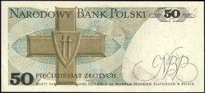 Poland. 1975 50 Zlotych Prefix R