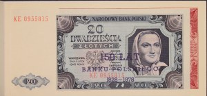 Poland. 1978 150 Years of the Bank of Poland 20 100 Zlotych
