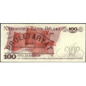 Poland. 1979 100 Zlotych Prefix GN