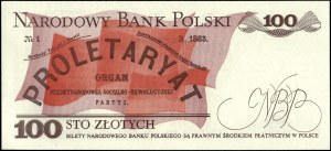 Poland. 1982 100 Zlotych Prefix LE