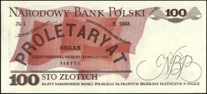 Poland. 1982 100 Zlotych Prefix LF