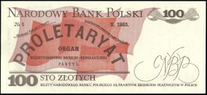 Poland. 1986 100 Zlotych Prefix SB