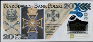 Poland. 2014 20 Zlotych Jozef Pilsudski Commemorative