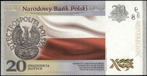 Poland. 2018 20 Zlotych Jozef Pilsudski Commemorative
