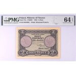 Poland. 1925 2 Zlote Prefix B