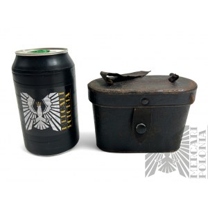 Niemcy - Mała Lornetka w Sygnowanym Etui, Rich[ard?] Sitte Mechaniker & Optiker, Breslau (Wrocław)