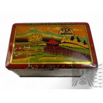 II RP (?) - Tin of Luxury Tea of Batavia, Tin of Pursicha Tobacco 100 Grams.
