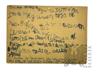 People's Republic of Poland, 1951. - Postcard of 7 Years of People's Poland