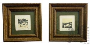 Unknown Artist [Neil Keinwald?] ( 20th century) - Two Pictures of Mountains My Beloved, Printed Reproductions (?).