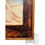 Nieznany Artysta [Zamojski], XX w. - Obraz Polonia Est Surgens A Genibus (1978), Olej na Płótnie