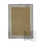 Nieznany Artysta (XX w.) - Obraz Kwiaty w Wazonie, Akwarela (?) na Papierze