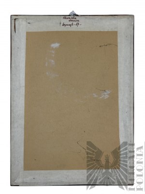 Unknown Artist (20th century) - Painting Green Impression, Watercolor (?) on Paper