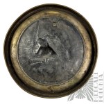 Brass(?) Diorama with Representation of Grouse