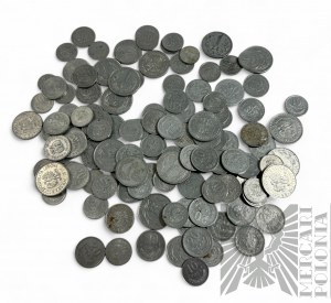 République populaire de Pologne - Pièces de 10 Groszy, 20 Groszy, 1 Zloty et autres dénominations