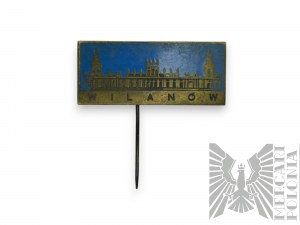 People's Republic of Poland - Local Patriotism: Wilanów Metal Pin.
