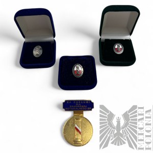 Set of Wpinek Notariat Polski, Medal for Merits to the Polish Notary Self-Government