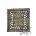 Beige Oriental Patterned Scarf