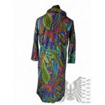 Vintage Green and Purple Dress