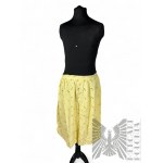 Yellow Skirt in Leaves