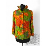Vintage Green and Orange Long Sleeve Shirt