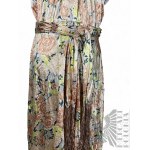 Fashion for Success: Vintage Long Floral Dress with Belt