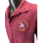 Maroon Gildan Polo Shirt, Size XL, 100% Cotton; 75th Anniversary of Operation Market-Garden