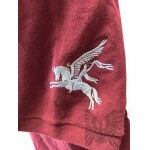 Bordowa Koszula Polo Gildan, Rozmiar XL, 100% Bawełna; 75. Rocznica Operacji Market-Garden