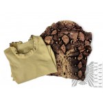 Spice Up Your Life: Vintage Shirt in Snake Pattern Size 36, Blouse ZPDz Sosnowiec