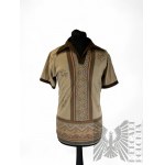Be Like Shah Rukh Khan: Campus Velvet Collar Shirt, Size M
