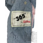 Vintage Jeansowy Fartuch-Sukienka na Guziki, All State