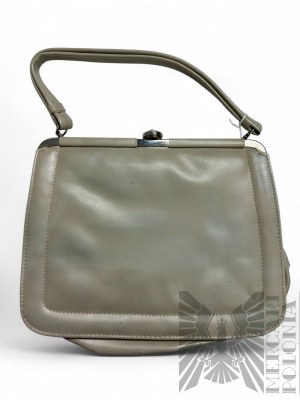 Women's Stiffened Handbag in Organic Leather