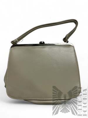 Women's Stiffened Handbag in Organic Leather
