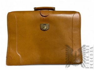 Leather Briefcase and Two Wallets