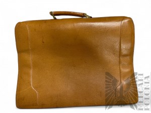 Leather Briefcase and Two Wallets