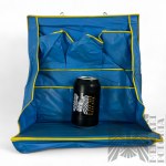 PRL - Plastic Tourist Cosmetic Bag Organizer, Water Thermofor with Hanging Funnel, Tourist Hooks, Tourist Menagerie, Tourist Refrigerator, and Plastic Plates