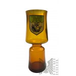 PRL - My Old Man Is a Fishing Fanatic: Two Glass Cups Polish Angling Association