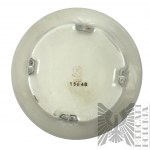 PRL, lata 60. - Okrągłe Porcelanowe Puzderko/Szkatułka Chodzież