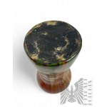 Wazon Ceramiczny w Stylu New Look, Szkliwo Naciekowe (Ceramika Krakowska?)