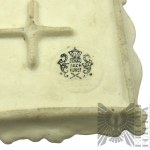 1926-1953 r. - Ceramiczna Ozdoba Naścienna z Herbem Gdańska Schaubach Kunst