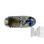 Netherlands - Hand Painted Ceramic Clog Ashtray.